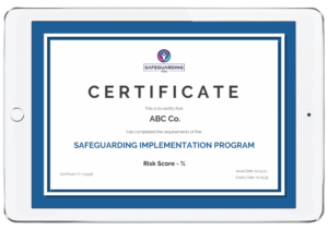 Safeguarding Implementation Program Certificate