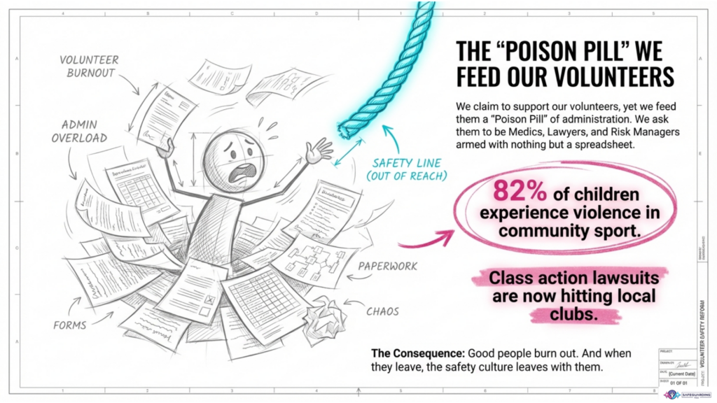 The volunteer "Poison Pill"